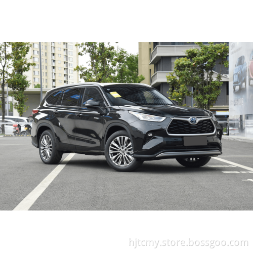 Nuovi veicoli Energy Toyota Hybrid Nuova auto Toyota Highlander 2022 2.5L 180 km/H AWD Auto di lusso Carro Electrico